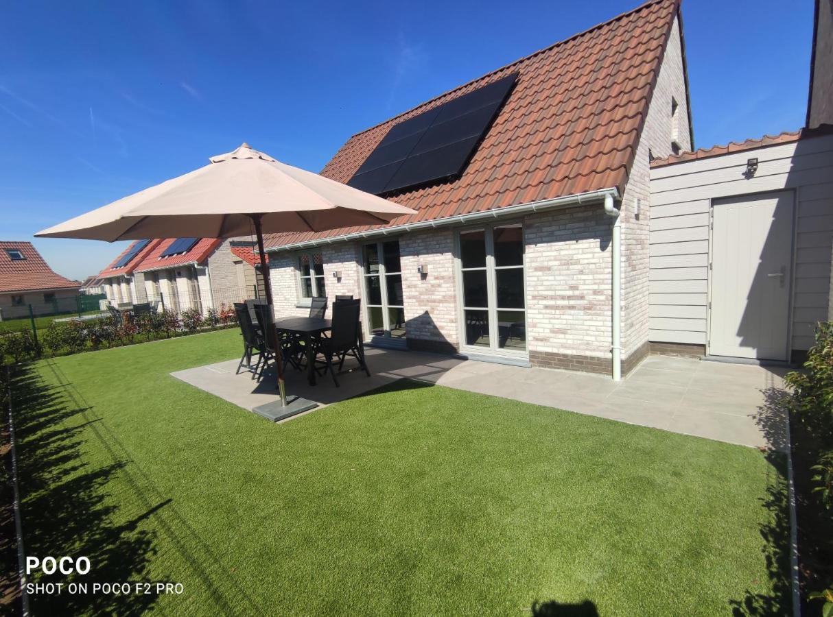 Vakantiewoning Polderhuis 10, Airco En Verwarming In Alle Kamers, Prive Parkeerplaats En Afgesloten Tuin Коксейде Екстериор снимка