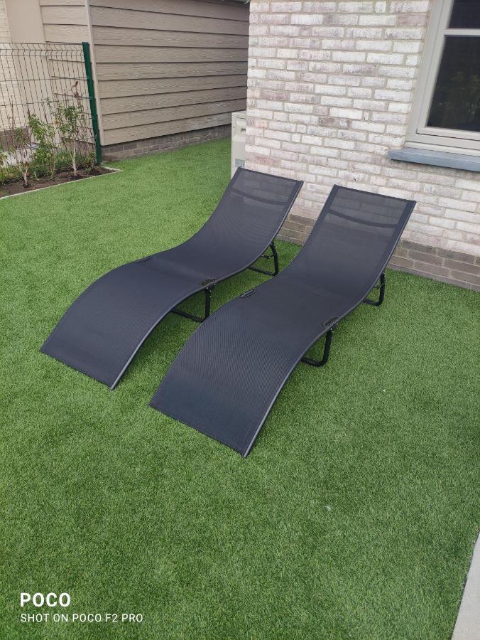 Vakantiewoning Polderhuis 10, Airco En Verwarming In Alle Kamers, Prive Parkeerplaats En Afgesloten Tuin Коксейде Екстериор снимка